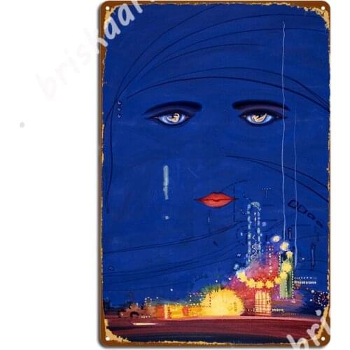 Gatsby Metal Signs Wall Mural Designing Plaques Wall Tin sign Posters
