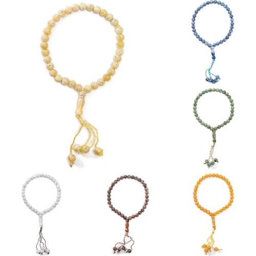 Islamic tasbeeh prayer bead Tasbih islam beads 33 bead Resin inlaid drill