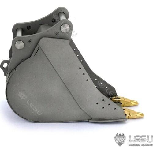 Metal Small Bucket for LESU RC 1/14 Komatsu AC360 Hydraulic Excavator TH17909-SMT5