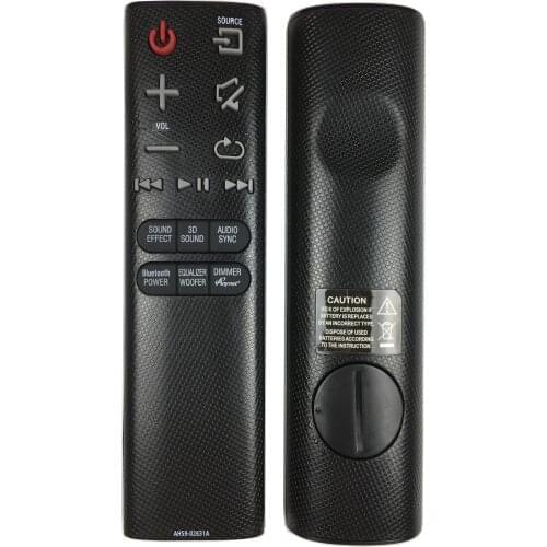 New AH59-02631A Remote Control fit for Samsung Sound Bar HW-H450 HW-HM45 HW-HM45C