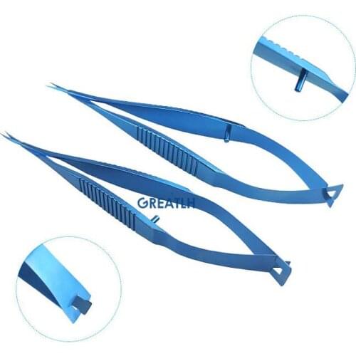 Ophthalmic Veterinary Vannas Capsulotomy Scissor Autoclavable Instrument Ophthalmic