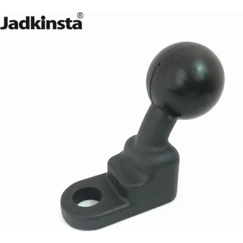 Jadkinsta Motorcycle Rear Mirror Base with 10mm Screw Mount for Gopro Smartphone Handlebar Bracket Holder