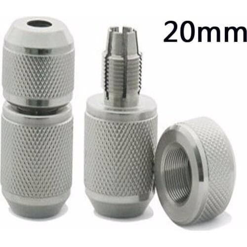 Recommend!!! Arrive 20mm Diameter Stainless Steel Tattoo Grip Ribbed Tattoo Grips for Tattoo Artists Free Shipping