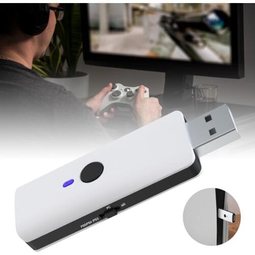Rondaful USB Adapter For PS5/PS4/NS Switch/PC Console Wired Plus Wireless Bluetooth Controller Converter For XBOX PC Games