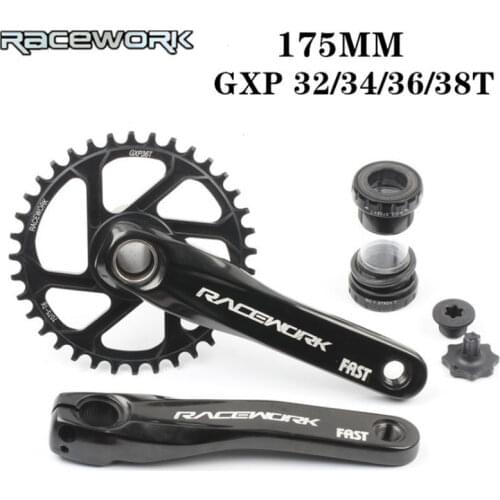 RACEWORK crankset 170MM 175MM Bike Chainring 30T 32T 34T 36T 38T Narrow Wide Bike MTB Crown For SRAM SHIMANO Deore