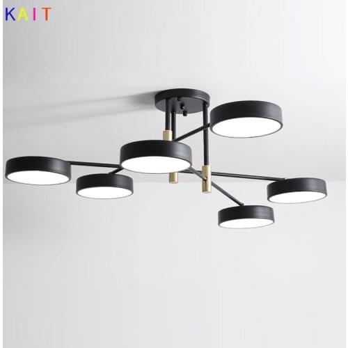 Modern pendant lights Wrought iron lampshade Nordic Dining Room Designer Hanging pendant lamps
