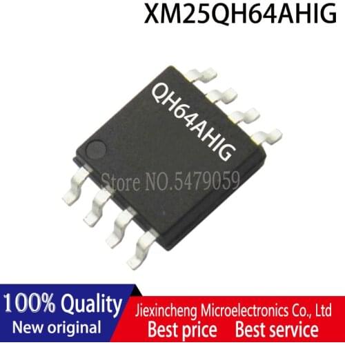 10PCS XM25QH64AHIG QH64AHIG SOP8 FLASH IC