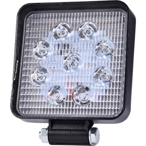 2pcs 27W Car LED Work Light Spotlight Spot Light Lights IP67 Combo Beam Truck Trailer For Boating Hunting Fishing SUV