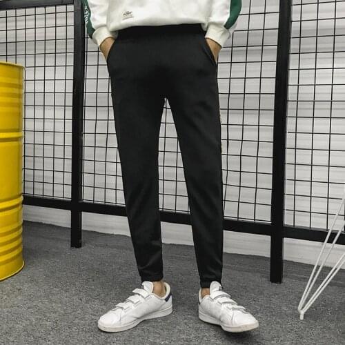 BORMANDICK Casual Elastic Mens Fitness Workout Pants sportswear LTK59 26