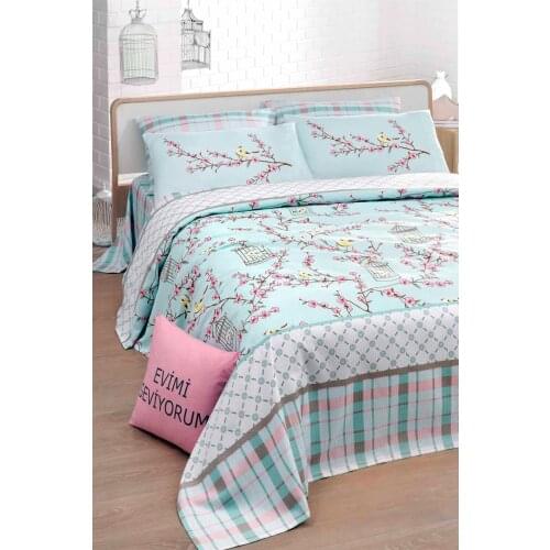 Bed Cover Set Double Personality Printed Polycotton - p2