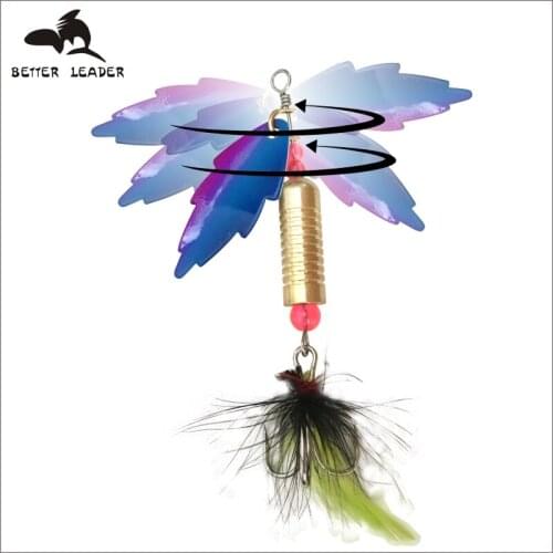 10g 11g 12g 13g Metal Willow Spinner Bait Fishing Lures Artificial Paillette Wobbler With Feather Hooks for Carp Fishing Pesca