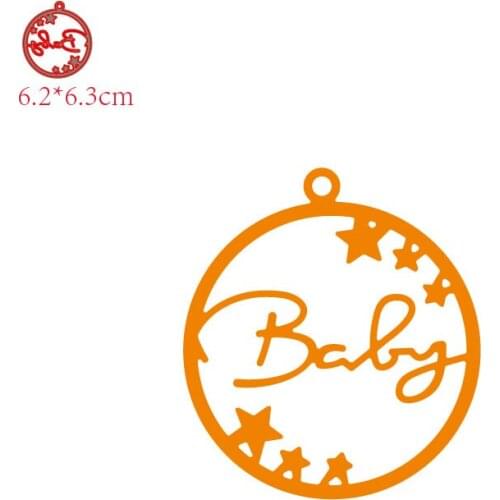 MISS VINTAGE Metal Cutting Dies For Scrapbooking Die Baby Tag Star Cut Dies DIY Paper Cards Craft Diy Metal Cutting Dies