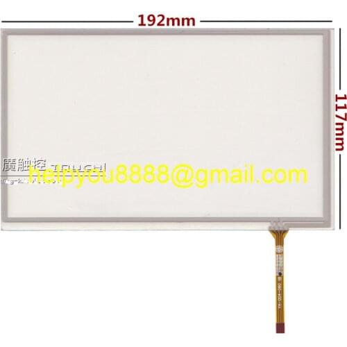 Origianl New Hsd080idw1 0-c00 hsd080idw1 c01 hsd080idw1 A00 8inch LCD screen touch panel for Car DVD navigation display