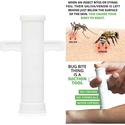 Portable Mosquito Electric Extractor Pump First Aid Safety Kit Snake Bug Bites Safety Emergency Photocatalytic Effective Light