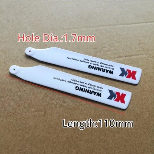 XK K110 V966 V977 V988 Main Blades Props Propellers Fan Rotors R/C Helicopter Copter Spare Parts