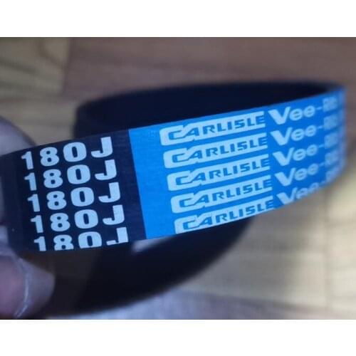 Top Quality 180J6 6PJ457 Micro-V Belt J Type 180J Size 18'' Length 6 Ribs