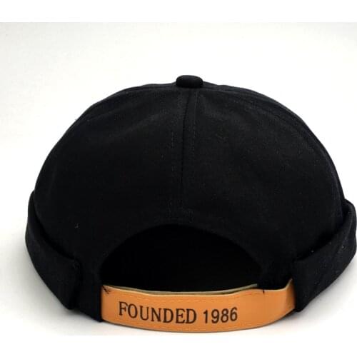 Streetwear Brimless Beanie Hip Hop Skullcap Docker Melon Sailor Short Cap Hats Winter Autumn Casual Vintage Beanies Hat