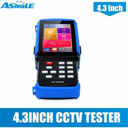 4.3 INCH CCTV Monitor Tester IP Camera Tester AHD-TVI-CVI-Analog Portable Wristheld Camera Tester for K730S