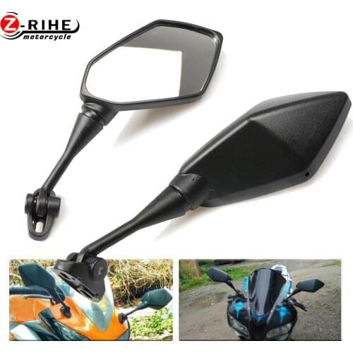 Universal Motorcycle Rearview Mirror Motobike Mirror for Kawasaki ER-5 er6n GPZ500S/EX500R NINJA ZX6R ZX7R GTR1400 / CONCOURS H2