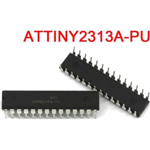 2PCS ATTINY2313A-PU DIP20 ATTINY2313-PU DIP ATTINY2313A 2313A-PU DIP-20 new and original IC
