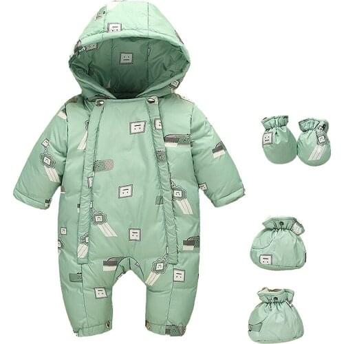 Amur Leopard Winter Clothes For Babies