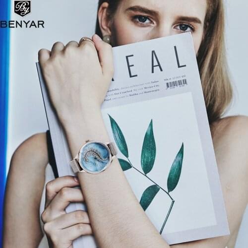 Женские наручные часы BENYAR China At AliExpress