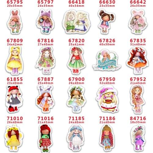 Choshim Diy accessories Cartoon flat back planar resin diy decoration crafts accessories 10pieces,DIY handmade PR65795