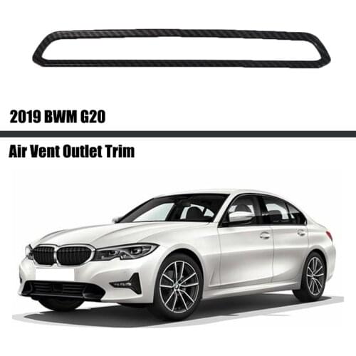 For BWM G20 2019 2020 2021 Car Styling Air Conditioning Frame Cover Stickers Trim Air Outlet Panel Interior Auto Accessories