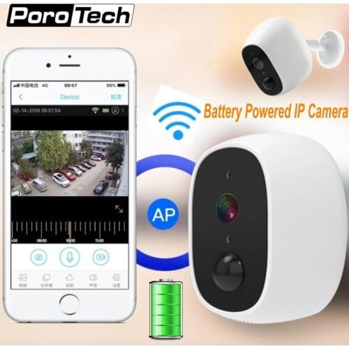 Y6 Rechargeable Battery Power Outdoor Wireless IP Camera Full HD 1080P Waterproof CCTV Camera Motion Detection 2 Way Audio