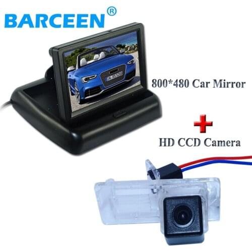 Car paring camera waterproof IP 69K+car screen monitor 4.3" for Renault Fluence/Dacia Duster/Megane 3/ for Nissan Terrano