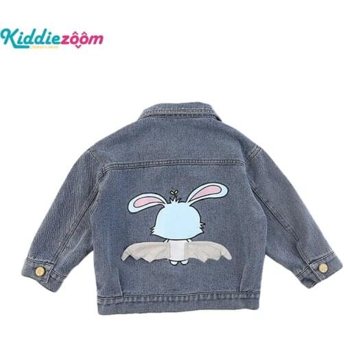 Kiddiezoom Denim Jackets For Girls