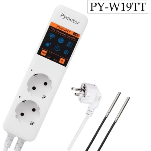WIFI Thermostat Temperature Controller and Temperature Difference Controller, incubator controller temperature controller socket