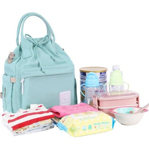 Mommy Diaper Bags Backpacks Travel Capacity Maternity Handbags Baby Bag Nappy Nursing Multifunctional Luiertas Bags AE50BB