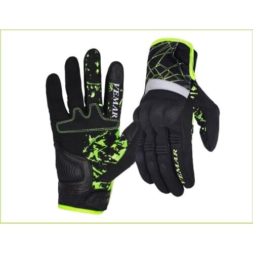 Motorcycle gloves riding locomotive racing gloves anti-fall knight mountain bike gloves bicycle breathable thin gloves