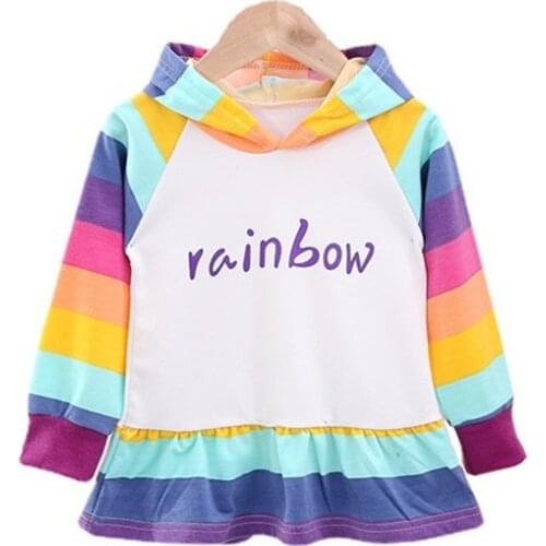 New Spring Autumn Fashion Baby Girl Clothes Children Cotton Dress Toddler Casual Costume Sports Infant Clothing Kids Sportswear