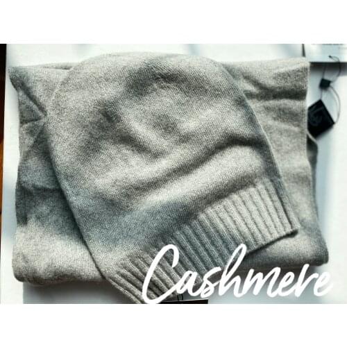 SCARFIGO Fall Winter Hat for Women Rabbit Cashmere Knitted Beanies Thick Warm unisex Beanie Hats