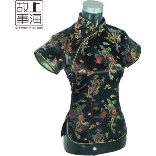 Женские атласные рубашки Shanghai Story China At AliExpress