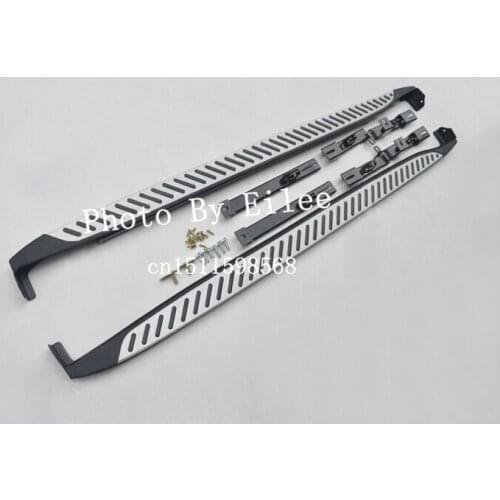 High quality FIT FOR JEEP Cherokee 2014 2015 aluminium running board side step Nerf bar protecter