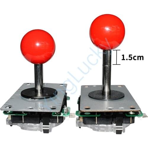 1pc 1.5CM Sanwa Joystick Shaft Extender, Arcade Stick, Joysticks extension rod for Arcade SANWA /SEIMITSU Joystick