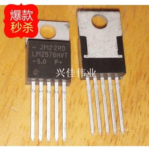 10PCS New original authentic LM2576HVT-5.0 LM2576-5.0 TO220-5 Regulator 5V 3A