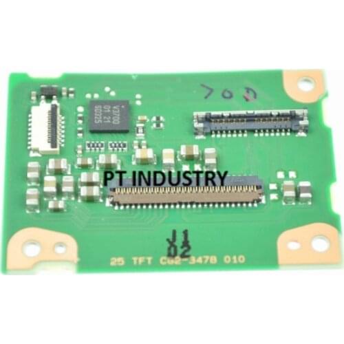 100% Original 70D LCD Screen Display board LCD Driver Board For Canon EOS 70D