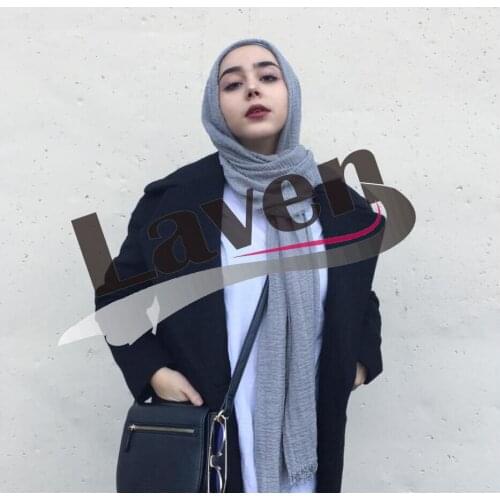 90 colors bubble plain cotton scarf/scarves fringes women soft solid Hijabs popular muffler shawls big pashmina muslim wrap