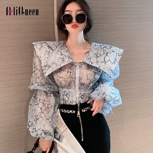 AliQueen Collar Blouses