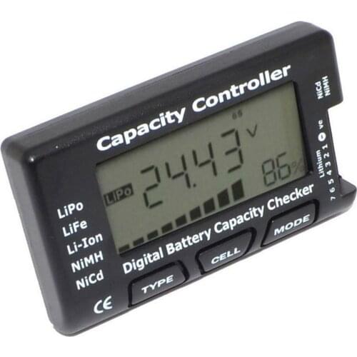 Digital Battery Capacity Checker Battery Function Test Meter Detection Accuracy 0.001V Capacity Controller