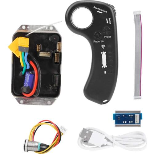 36V Electric Four-wheel Skateboard Remote Controller Motherboard Motor Wheel Hub Single Drive Longboard Control Board ESC Parts