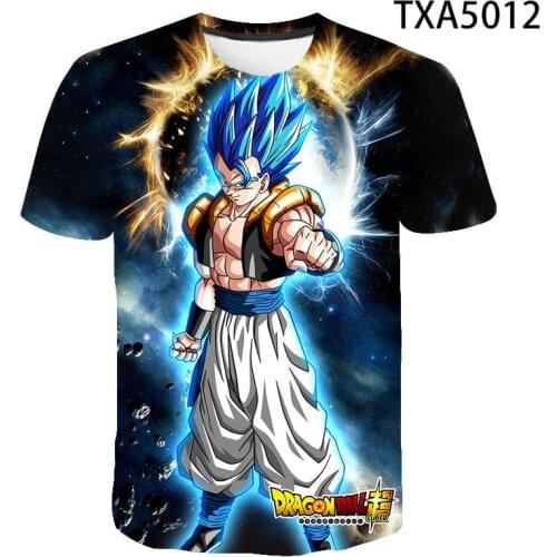 Anime Dragon T Shirt Men Women Children DBZ 3D Printed T-Shirts Casual Boy Girl Kids Summer Fashion Streetwear Cool Tops