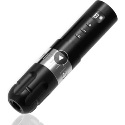 Ambition Soldier Wireless Tattoo machine Pen brushless motor Professional Rechargeable tattoo equipment Digital LED Display