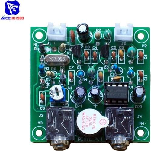 Diymore QRP Pixie 4.1 DIY Kit 40M CW Ham Radio Shortwave Transmitter Receivers Module 7.023MHz-7.026MHz with Buzzer Transceiver