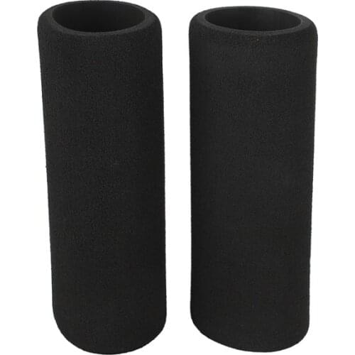 Motorbike Motorcycle Slip-On Foam Anti Vibration Comfort Handlebar Grip Cover