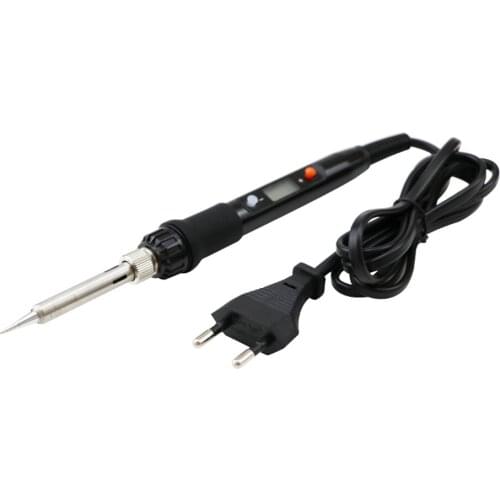 80W Automatic Dormancy Adjustable Temperature LCD Digital Display 110V/220V Electric Soldering Iron Repair Tool Set